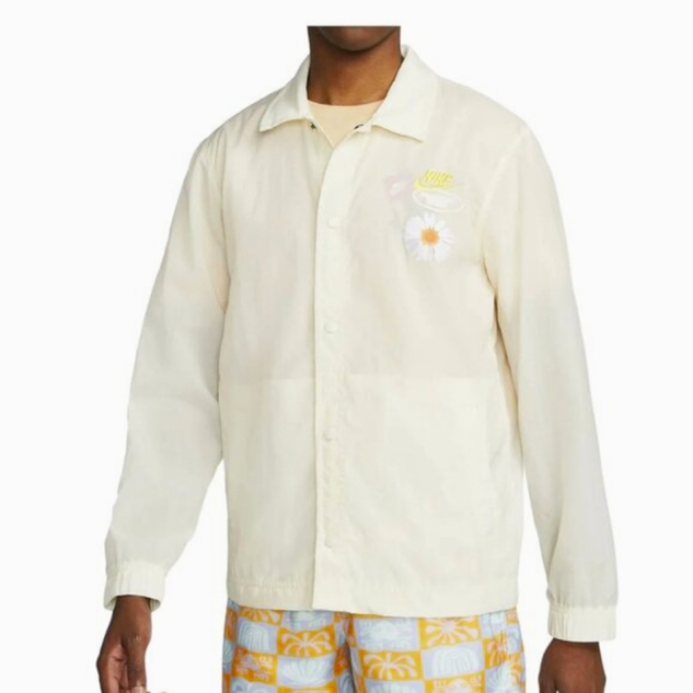 Nike Sportswear "Have A Nike Day" Snap-front Coaches Jacket